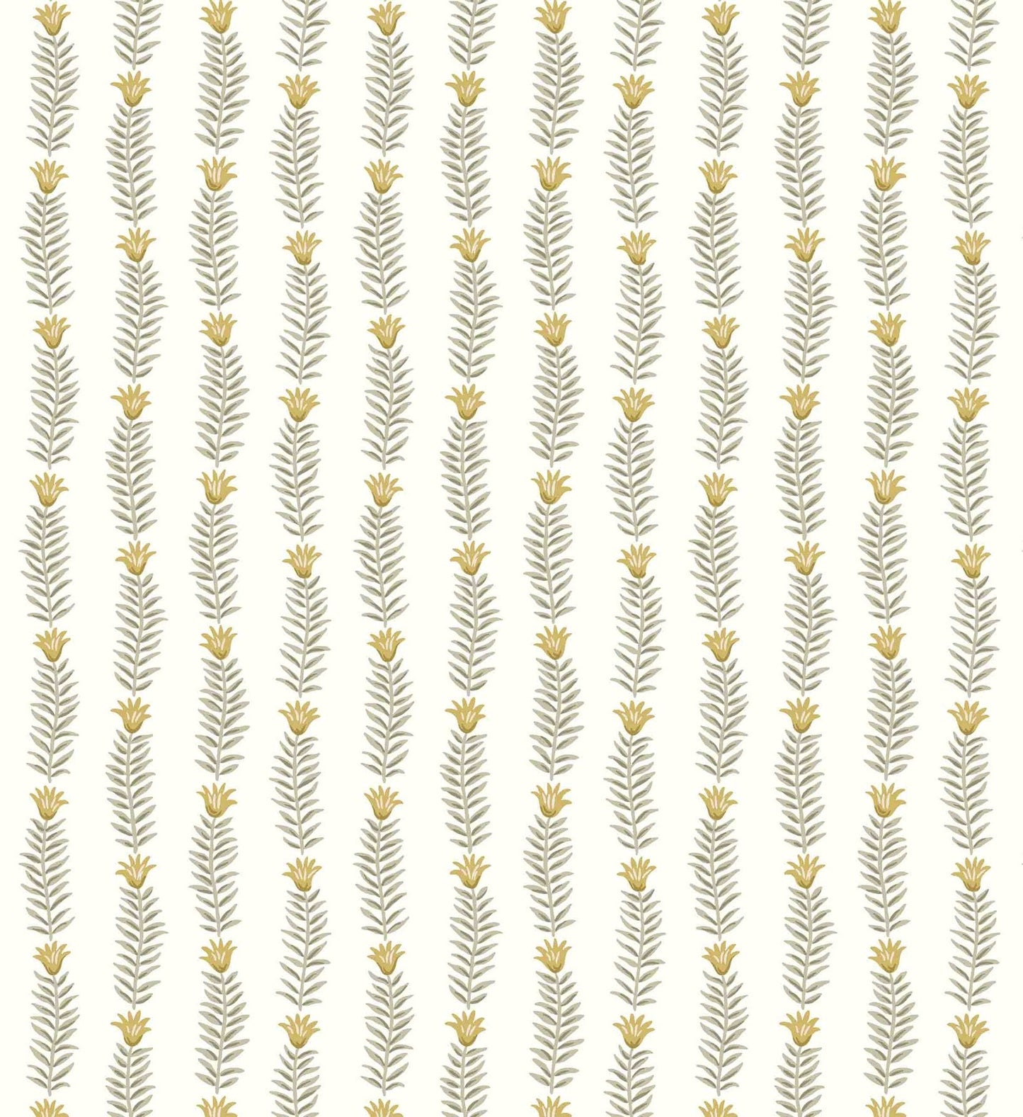 Eden Wallpaper - White & Metallic Gold
