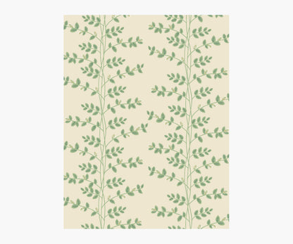 Climbing Vines Wallpaper Sample - Linen