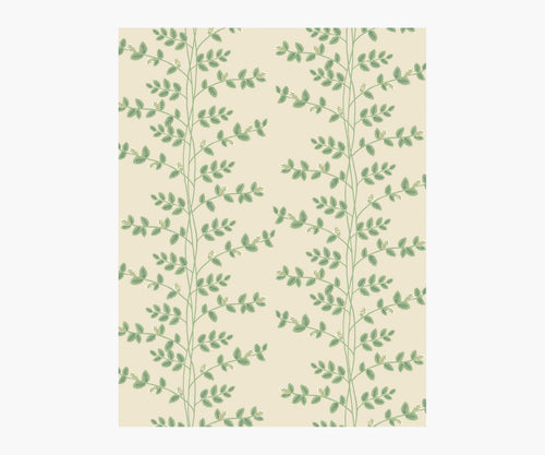 Climbing Vines Wallpaper Sample - Linen