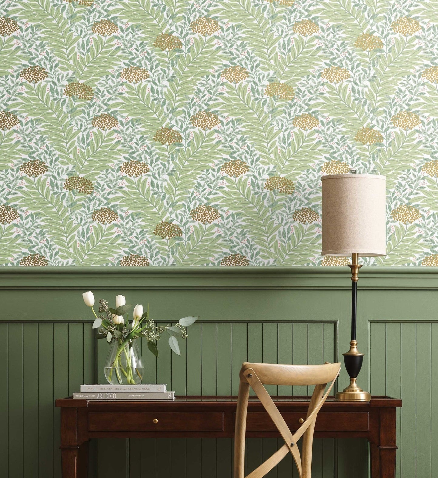 Highgrove Wallpaper - White