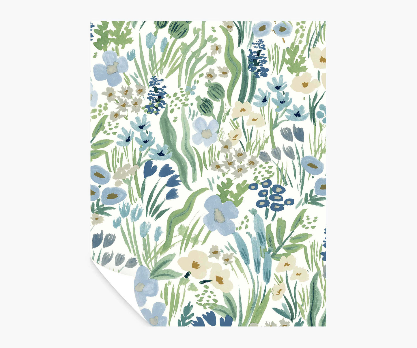 Lea Peel & Stick Wallpaper Sample - Indigo