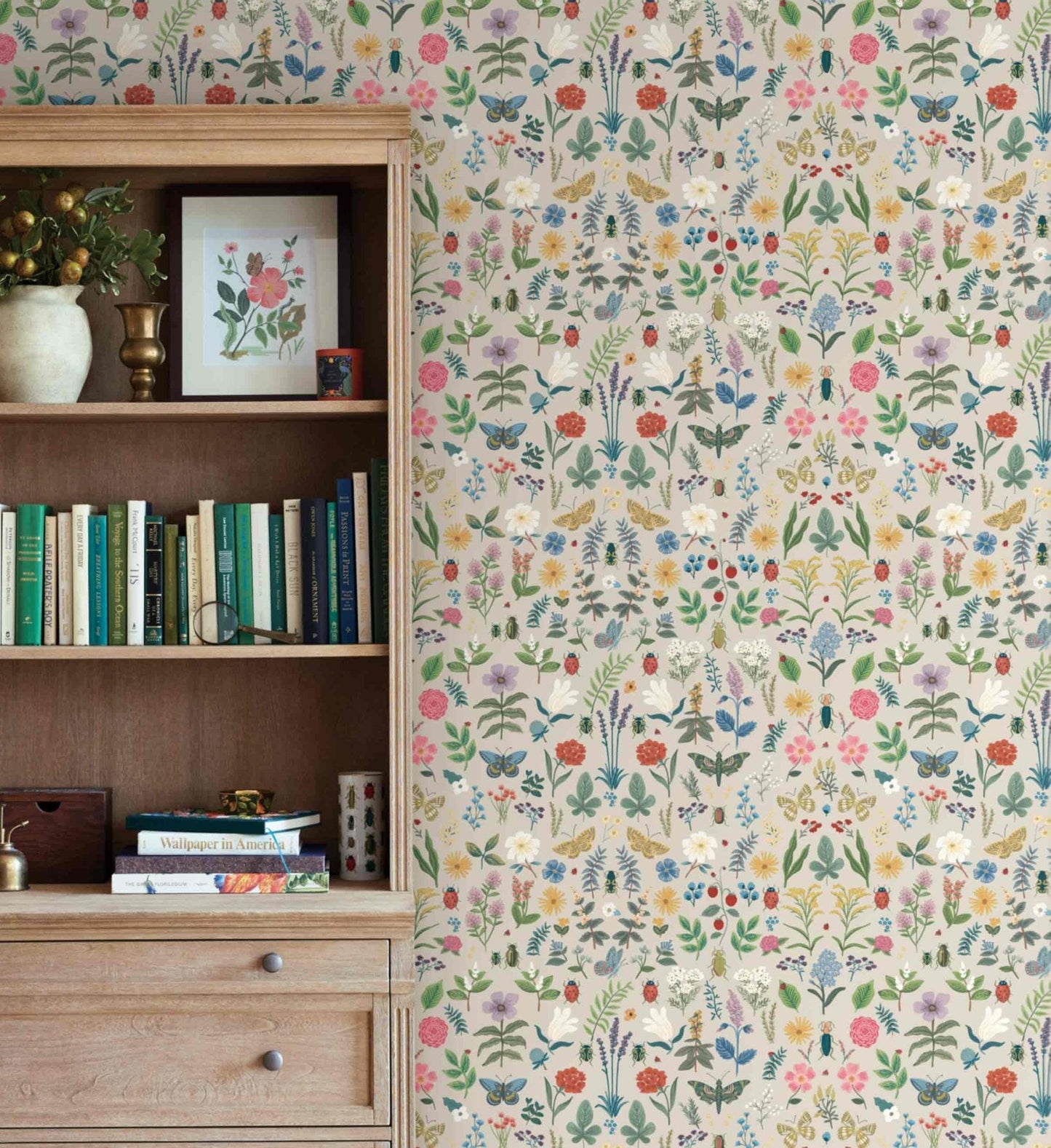 Curio Peel & Stick Wallpaper - Linen