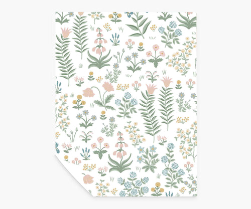 Menagerie Garden Peel & Stick Wallpaper Sample - Blush Multi