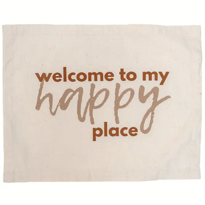 “Welcome to my Happy Place“ Banner