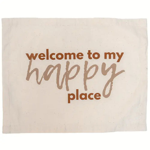 “Welcome to my Happy Place“ Banner