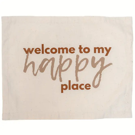 “Welcome to my Happy Place“ Banner