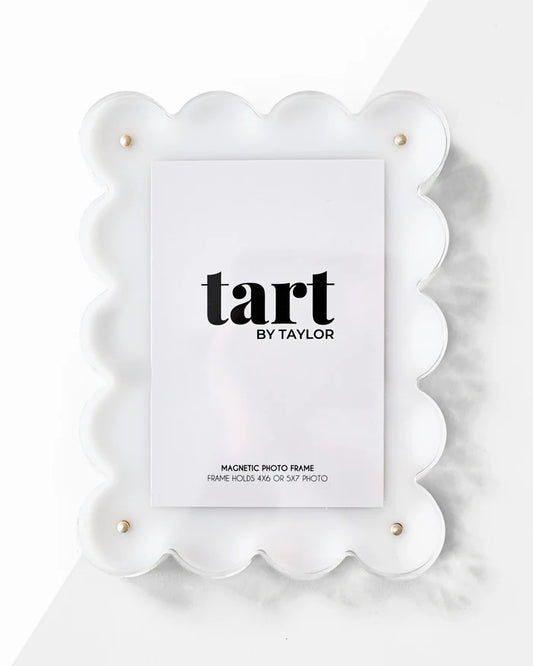 White Acrylic Magnetic Frame