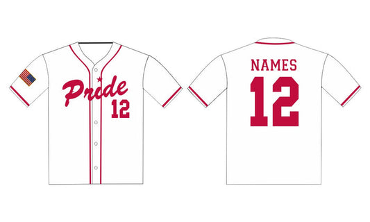 White / Red Jersey