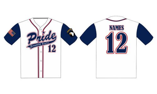 White "Screaming Eagles" Jersey