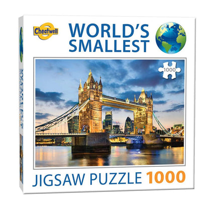 World's Smallest Jigsaw Puzzle - 1000pc Tower Bridge