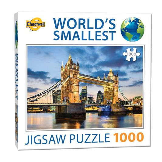 World's Smallest Jigsaw Puzzle - 1000pc Tower Bridge