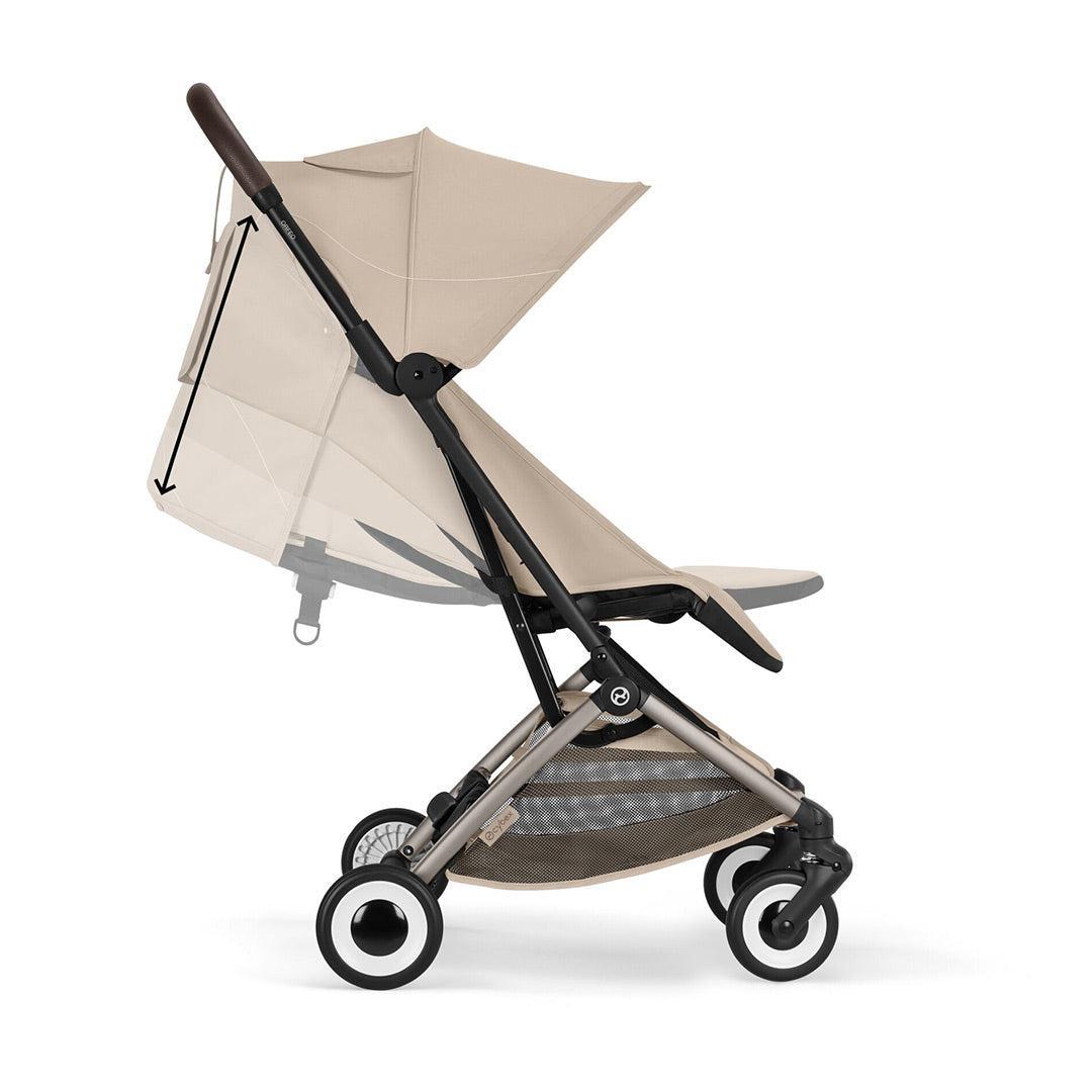 CYBEX Orfeo Compact Stroller - Almond Beige