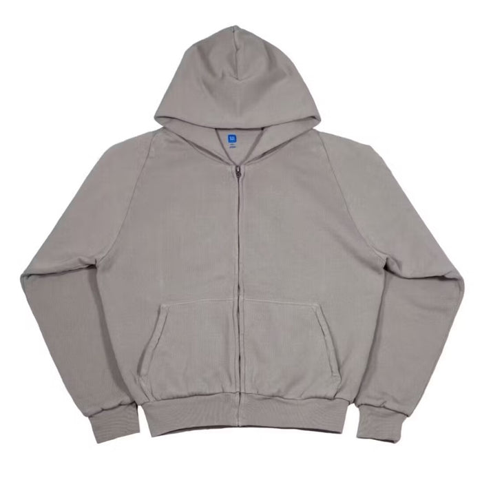 Yeezy x Gap Zip Up Exclusive Hoodie Light Grey